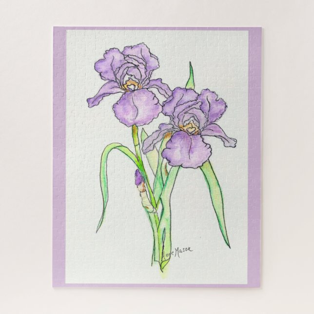 Puzzle Iris (Vertical)