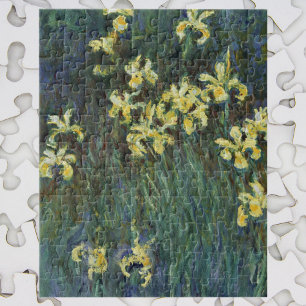 Puzzle Iris jaunes par Claude Monet, Beaux-arts vintage