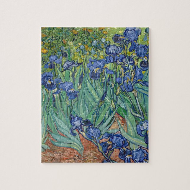 Puzzle Iris par Van Gogh (Vertical)