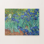 Puzzle Iris par Van Gogh<br><div class="desc">Iris par Van Gogh.
Veuillez visiter mon magasin pour une conception plus intéressante et plus de => bien choisi zazzle.com/iwheels* de couleur</div>