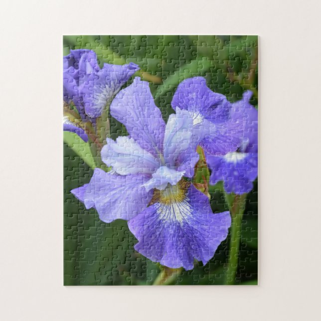 Puzzle Iris pourpre (Vertical)