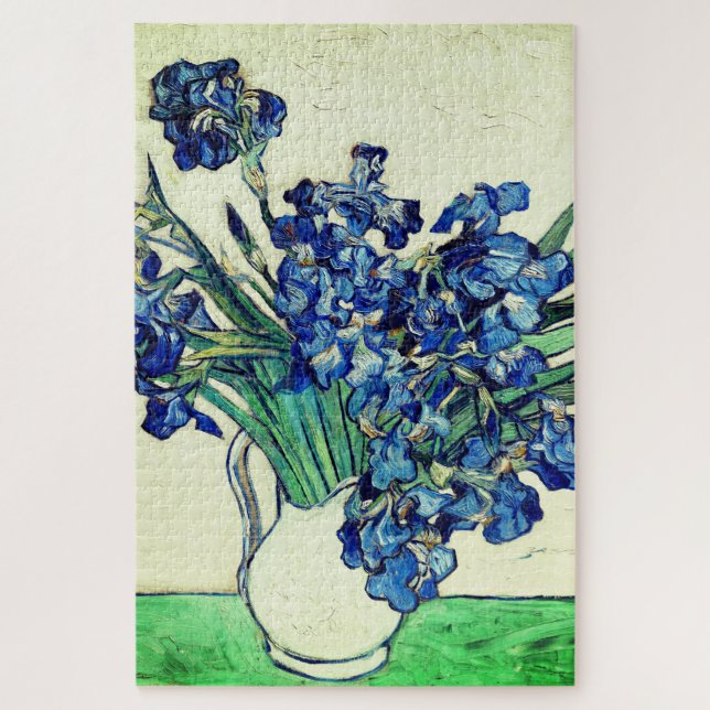 Puzzle Irises (1890) par Vincent Van Gogh (Vertical)