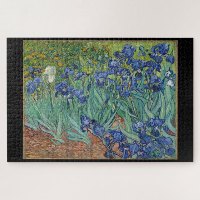 Puzzle "Irises" de Vincent van Gogh (Horizontal)