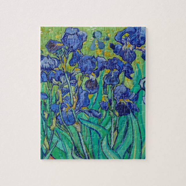 Puzzle Irises de Vincent Van Gogh (Vertical)