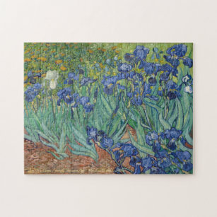 Puzzle Irises Fleurs Vincent van Gogh Peinture Art Enfant