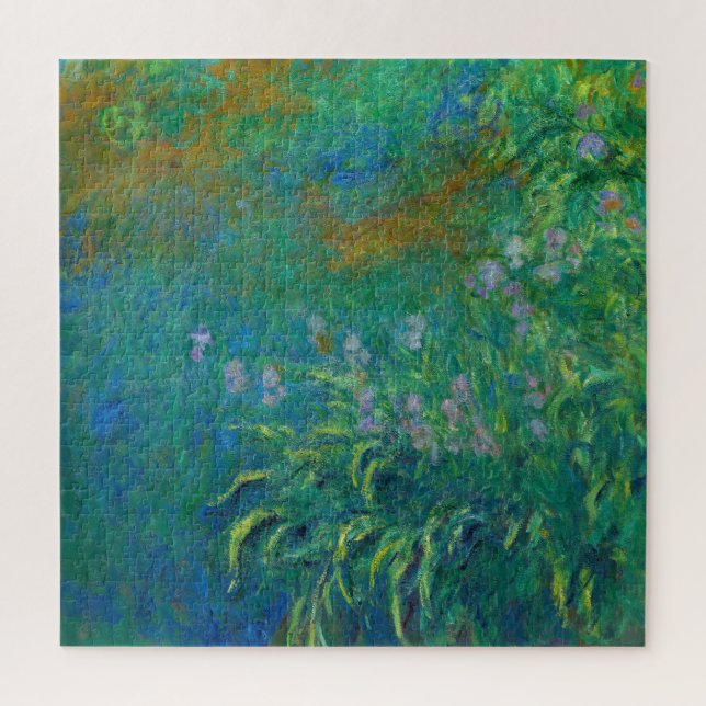 Puzzle Irises par Claude Monet (Vertical)