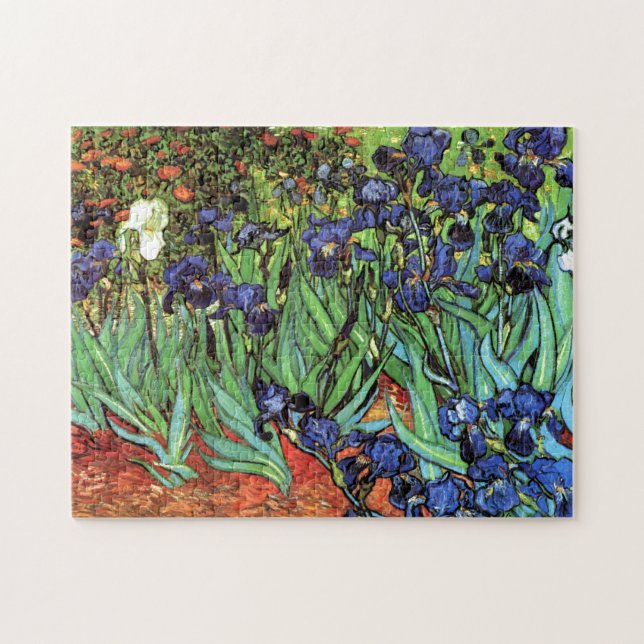 Puzzle Irises par Van Gogh Art (Horizontal)