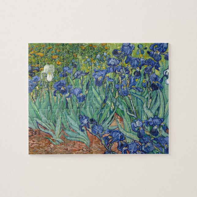 Puzzle Irises par Van Gogh Art Peinture (Horizontal)