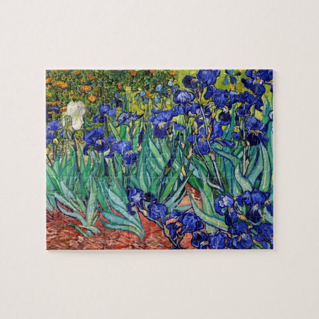 Puzzle Irises par Vincent van Gogh (Horizontal)