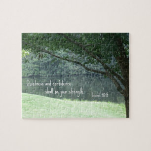 Puzzle Isaiah 30:15 Quietness and confidence shall..