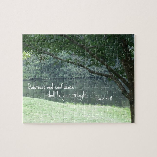 Puzzle Isaiah 30:15 Quietness and confidence shall.. (Horizontal)