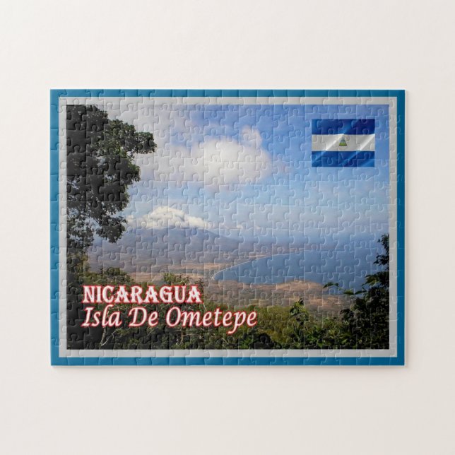 Puzzle Isla De Ometepe - Nicaragua - (Horizontal)