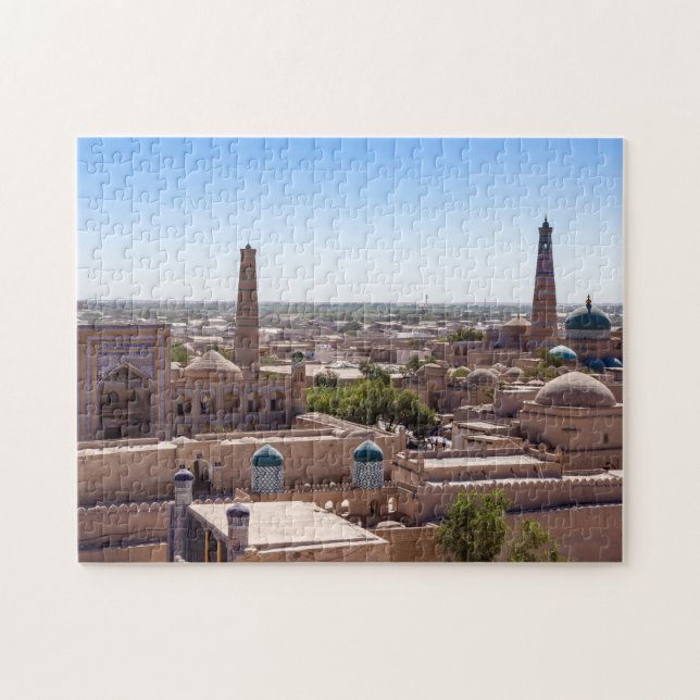 Puzzle Islam Khodja Mosque and Citadel Kunya-ark - Khiva (Horizontal)