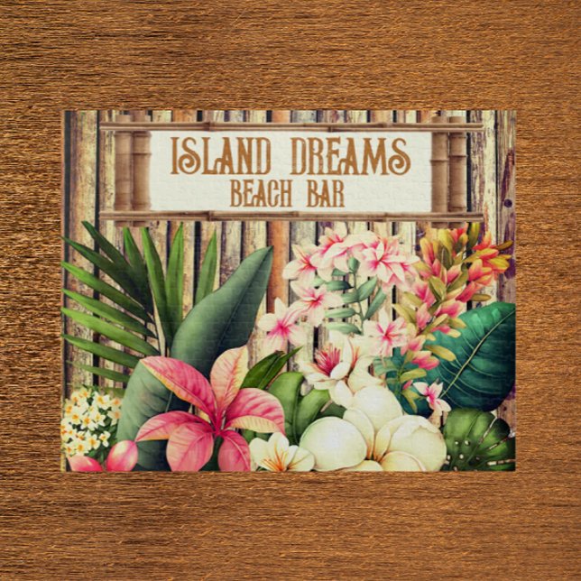 Puzzle Island Dreams Beach Bar  (Take a mini vacation with this fun puzzle!)