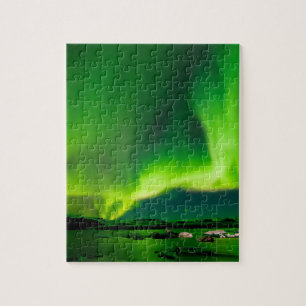Puzzle Islande Aurores Boréales