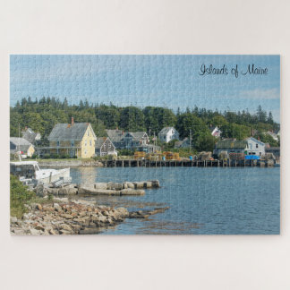 Puzzle Islands of Maine Mid-Coast Harbor (1014 pieces)