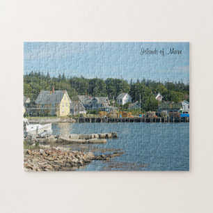 Puzzle Islands of Maine Mid-Coast Harbor (252 pieces)