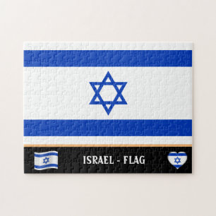 Puzzle Israel Flag & Israeli country / Israel
