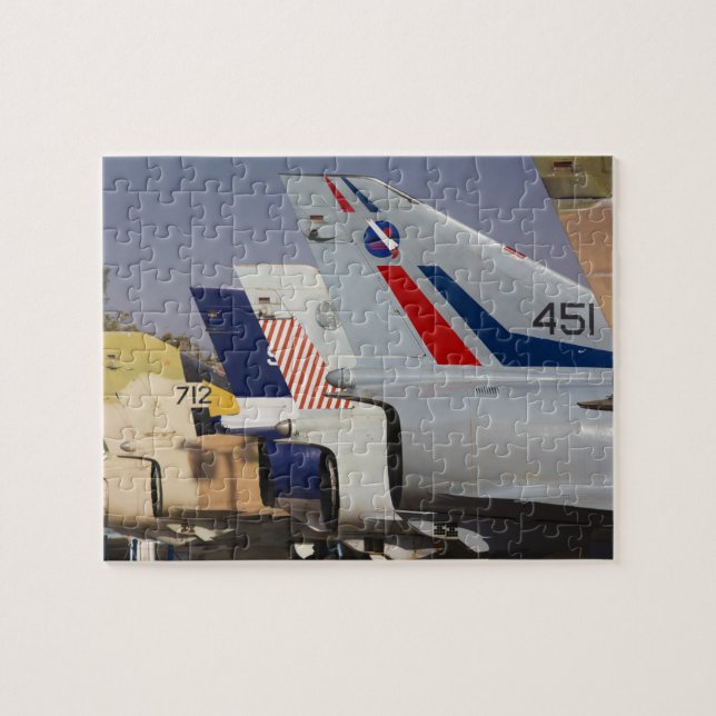 Puzzle Israeli-built Kfir fighter (Horizontal)