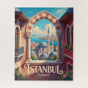 Puzzle Istanbul Turquie Bosphore Architecture Ottomane