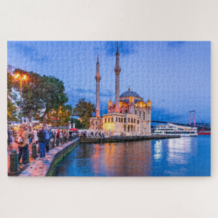 Puzzle Istanbul, Turquie et mosquée baroque d'Ortakoy