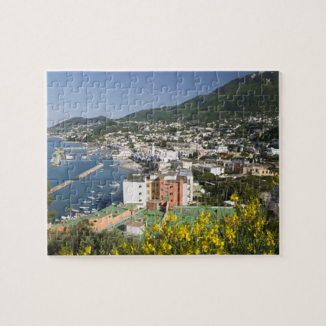 Puzzle ITALIE, Campanie, (Baie de Naples), ISCHIE, LACCO (Horizontal)