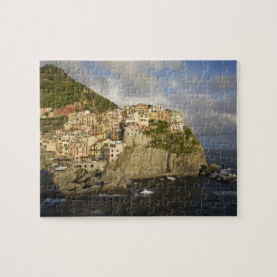 Puzzle Italie, Cinque Terre, Manarola. Village sur une fa