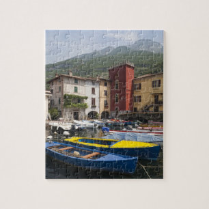 Puzzle Italie, province de Vérone, Malcesine. Cassone vie
