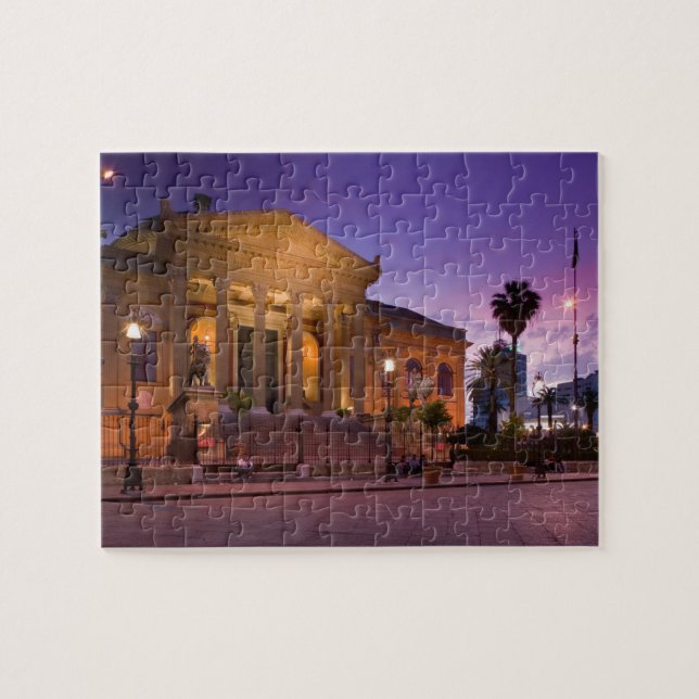 Puzzle Italie, Sicile, Palerme, Opéra Teatro Massimo (Horizontal)