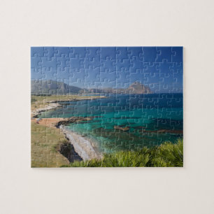 Puzzle Italie, Sicile, San Vito Lo Capo, Vue sur le golfe