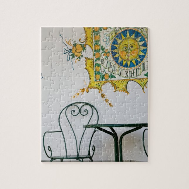 Puzzle ITALIE, Sicile, TAORMINE : Bam, Bar Cafe Détails (Vertical)