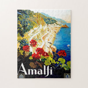 Puzzle Italie vintage Illustration de voyage