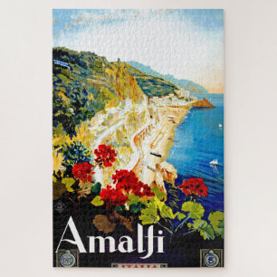 Puzzle Italie vintage Illustration de voyage