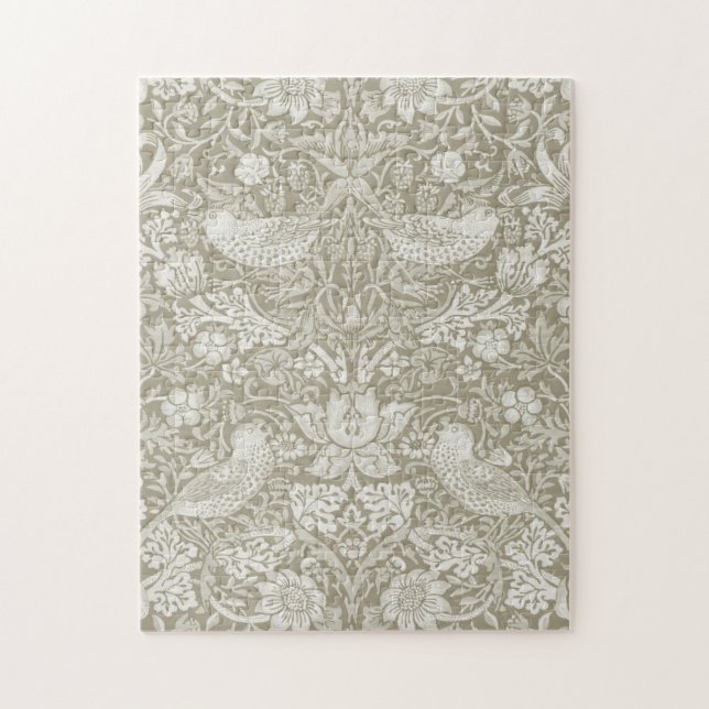 Puzzle Ivory, Thief fraise, William Morris (Vertical)