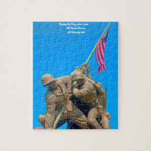 Puzzle Iwo-Jima 5e division de Marines 5/02/1945