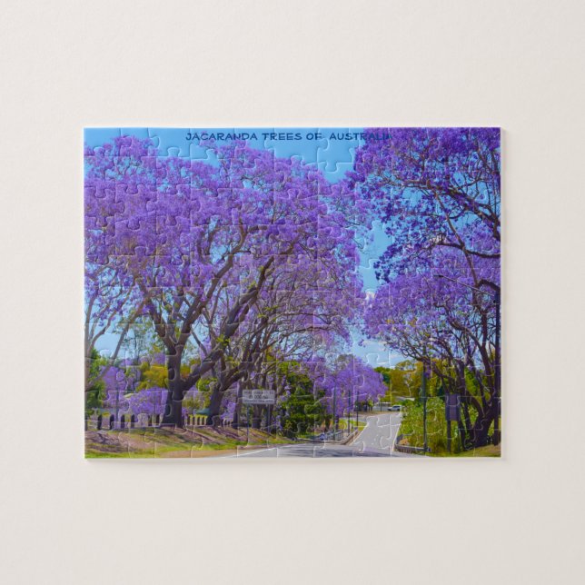 Puzzle Jacaranda Trees d'Australie (Horizontal)