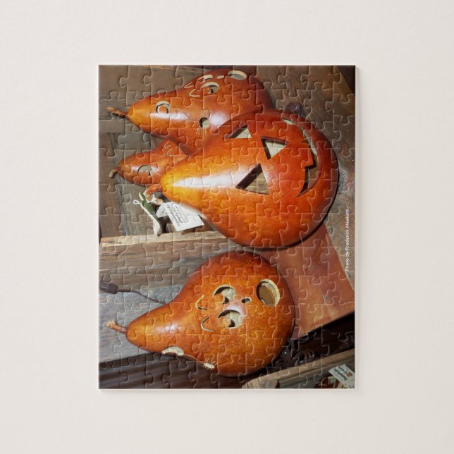 Puzzle Jack-0-Gourds (Vertical)