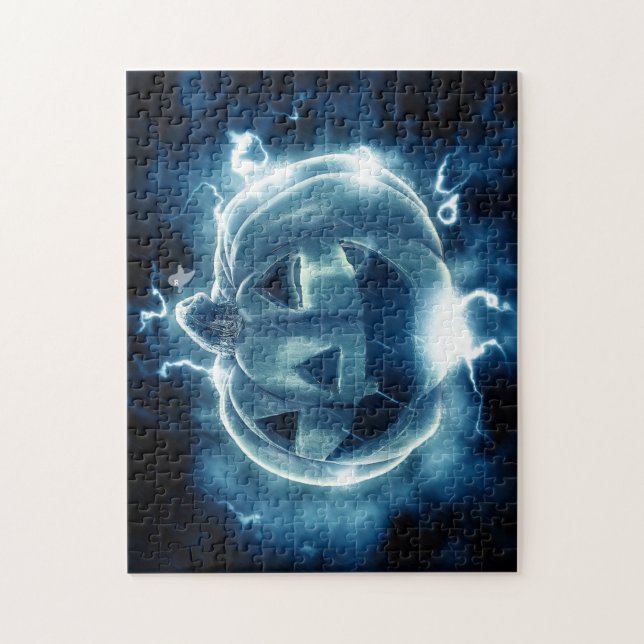 Puzzle Jack-o-lanterne éffrayant (Vertical)