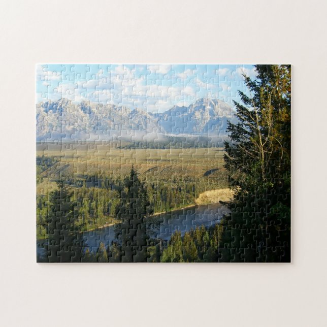 Puzzle Jackson Hole Mountains et River (Horizontal)