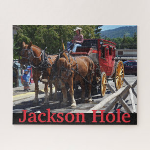 Puzzle Jackson Hole Wyoming Stagecoach