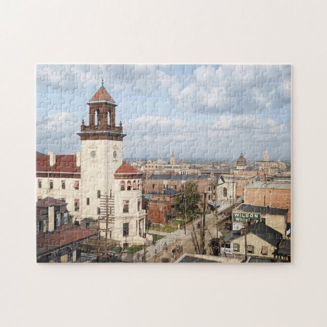 Puzzle Jacksonville Fl - L'ancien bureau de poste de Jack (Horizontal)