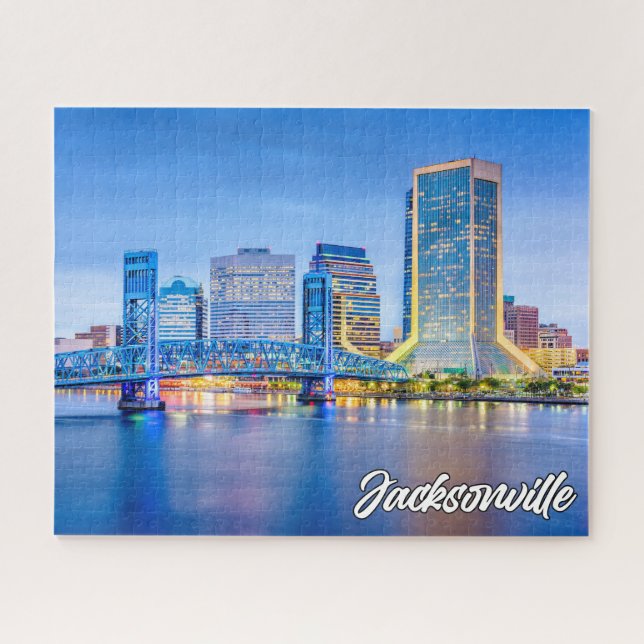 Puzzle Jacksonville, Floride, États-Unis (Horizontal)