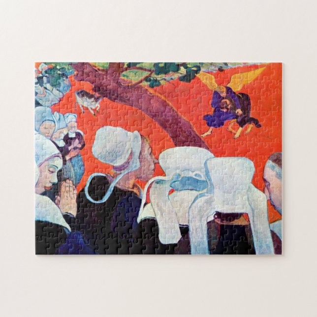 Puzzle Jacob Lutte avec l'Ange, Gauguin (Horizontal)