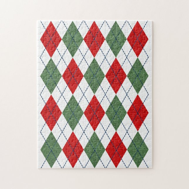 Puzzle Jacquard de Noël (Vertical)