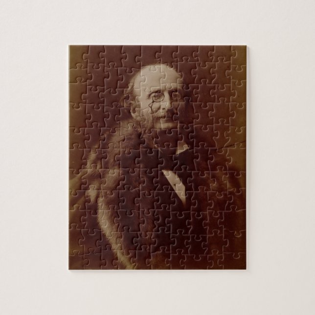Puzzle Jacques Offenbach (1819-80), compositeur allemand, (Vertical)