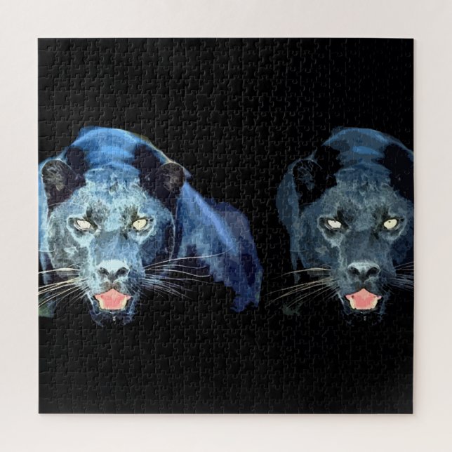 Puzzle Jaguar - Les grands chats des animaux sauvages (Vertical)