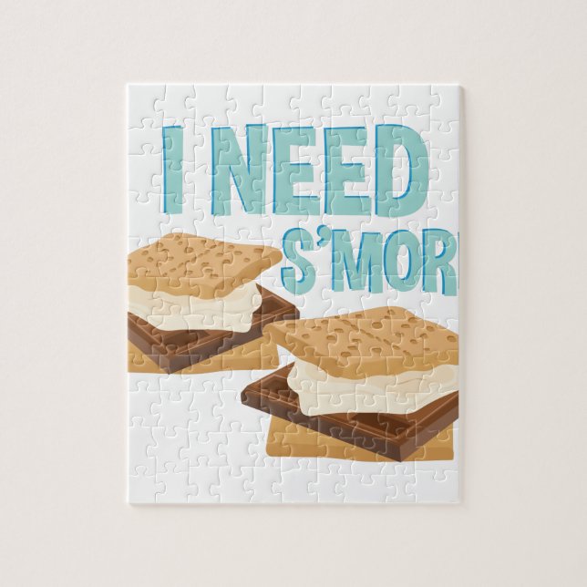 Puzzle J'ai besoin de Smore (Vertical)