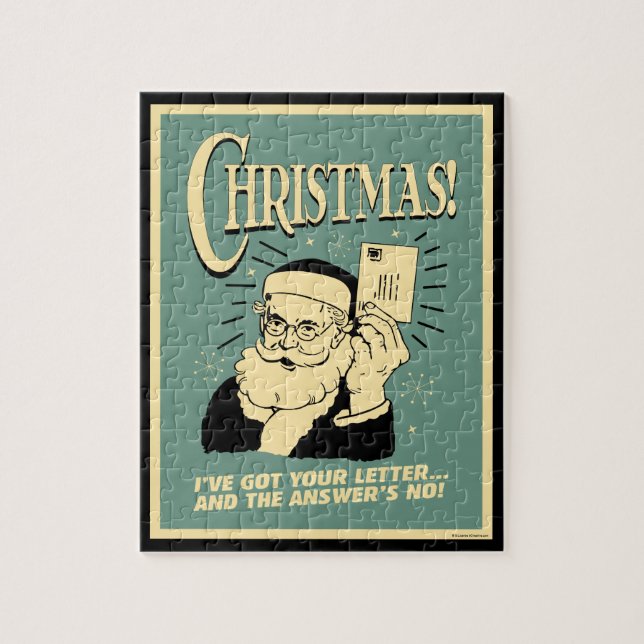 Puzzle J'Ai Ta Lettre.. La réponse est non (Vertical)