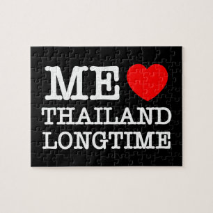PUZZLE J'AIME LA THAÏLANDE LONGTEMPS