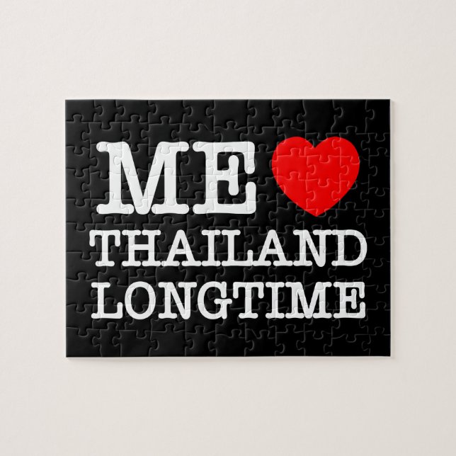 PUZZLE J'AIME LA THAÏLANDE LONGTEMPS (Horizontal)